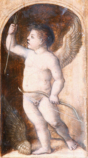 Cupido en el altar de Santa Librada