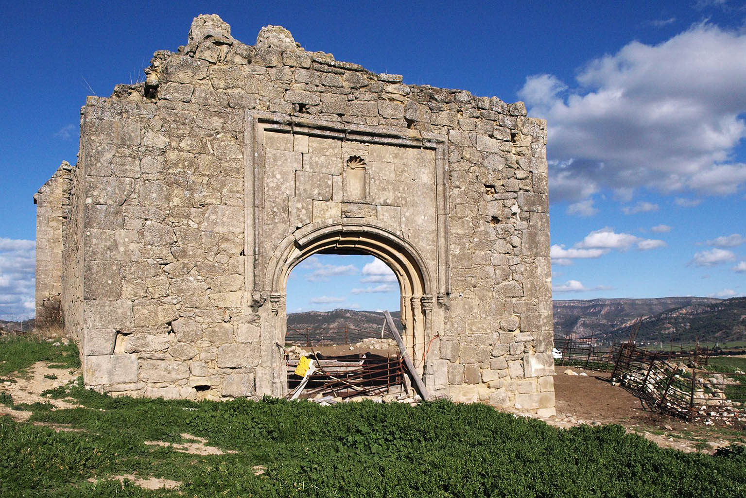 Las ruinas de San Salvador en Pastrana